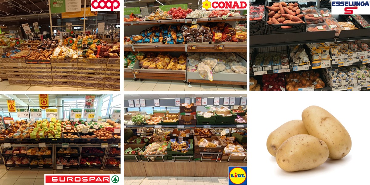 Patate, la Gdo cambia pelle: formati più piccoli e brand in crescita